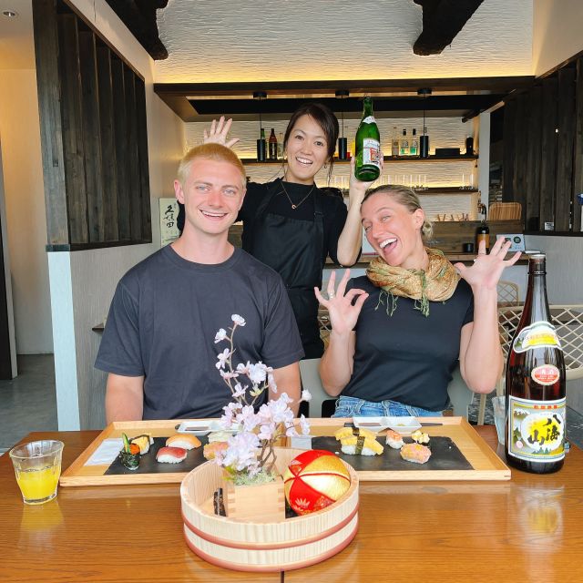 Tokyo: Sushi Making Cooking Class in Asakusa - Optional Sake Set