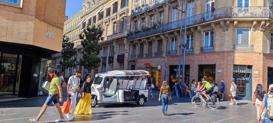 Toulouse: Electric Tuk-Tuk Tour With Photo Stops and Audio - Frequently Asked Questions