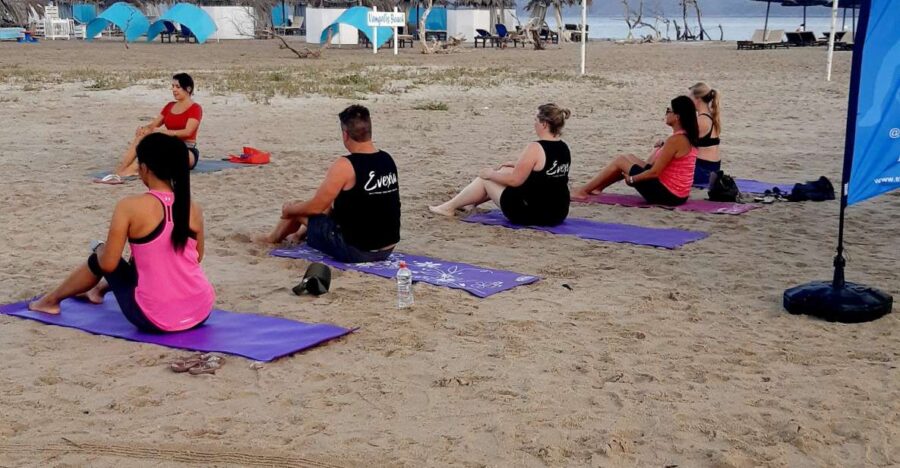 Beach Pilates on Tigaki Beach - Class Details