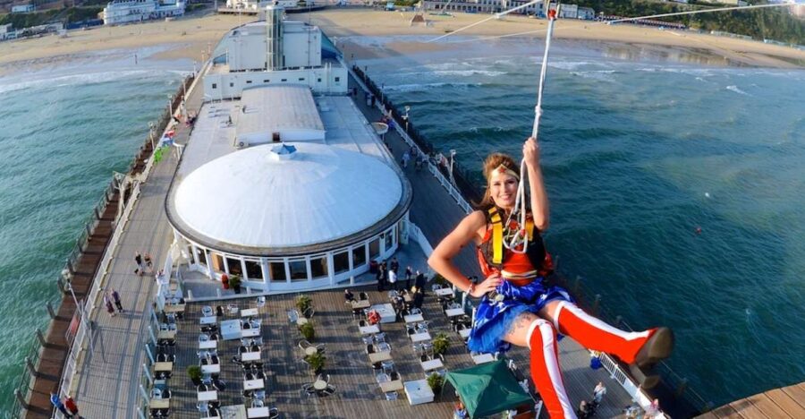 Bournemouth Pier: PierZip Entrance Ticket - Experience Description