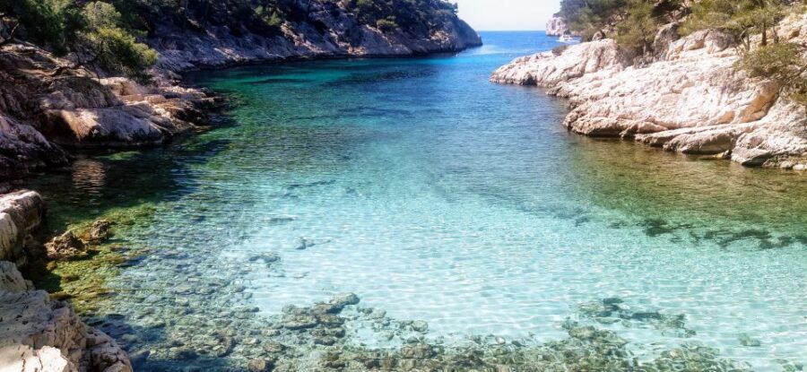 Cassis: Calanques National Park Stand-up Paddleboarding Tour