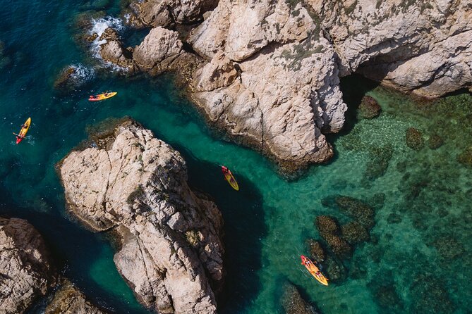 From Barcelona: Tossa De Mar Kayak & Snorkel Tour With Paella