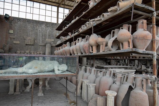 Guided Day Tour of Pompeii and Herculaneum With Light Lunch - Key Points