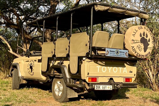 Kruger National Park in a Open Safari Vehicle - Full Day