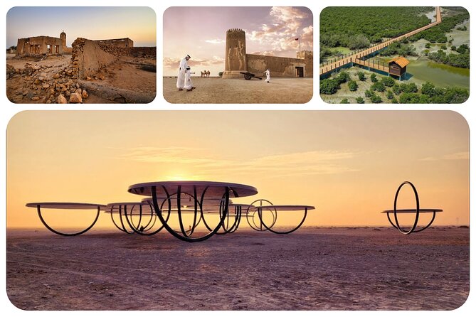 North of Qatar Tour to Olafur Eliasson Zubara Fort Jumail Village - Key Points