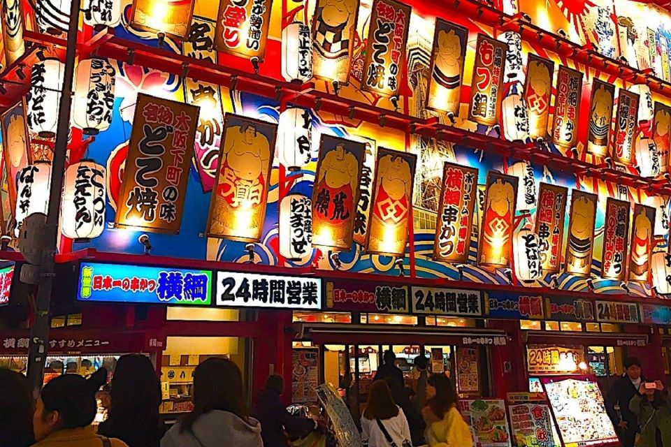 Osaka Shinsekai Street Food Tour - Evening - Key Points