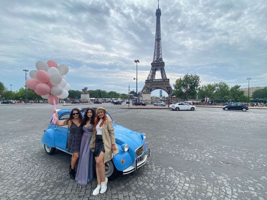 Paris: Guided City Highlights Tour in a Vintage French Car - Key Points