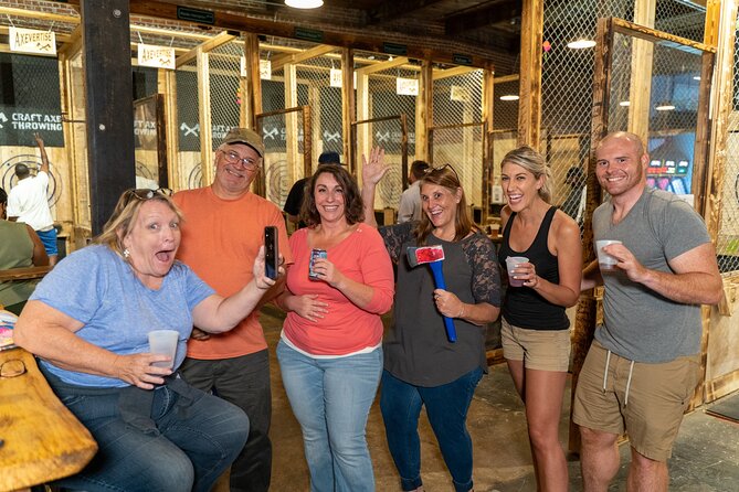 1 Hour of Axe Throwing Knives and More
