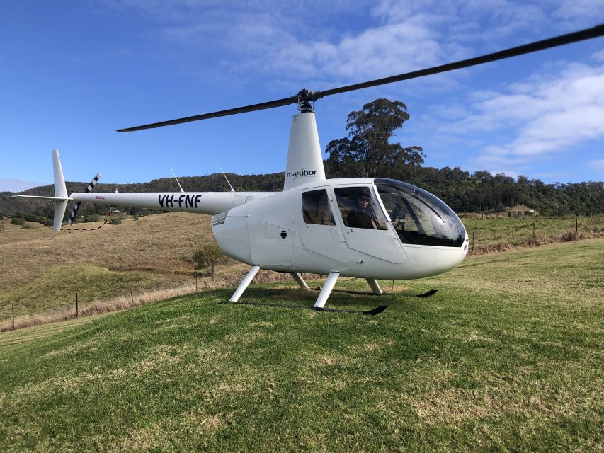 1 Hour 45 Minute Helicopter Scenic Flight Hunter Valley