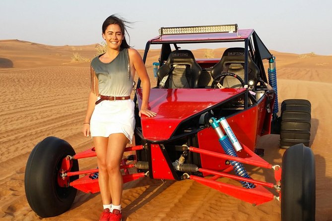1-Hour Dunes Buggy Self-drive, Camel Riding, Sand Boarding In Red Desert Dunes