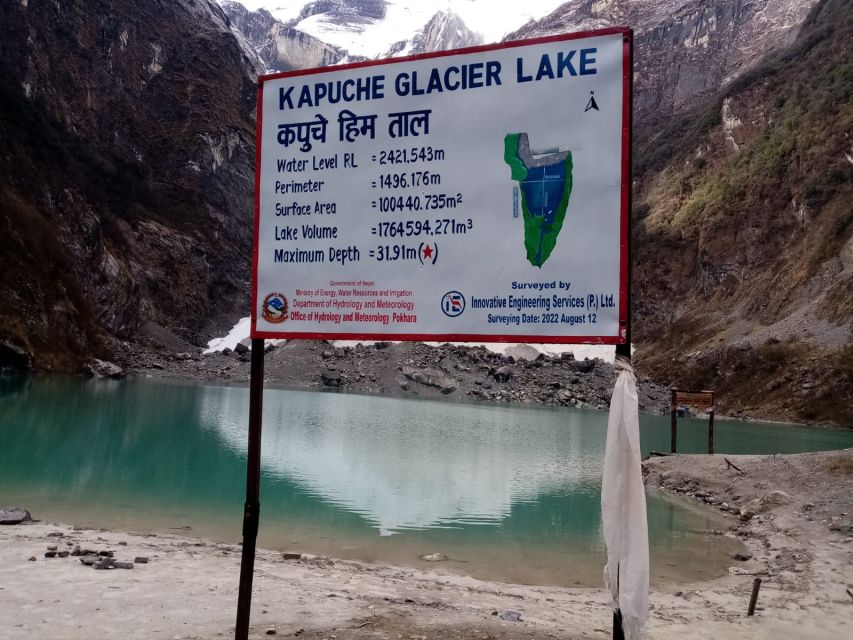 1 Night 2 Day Kapuche Glacier Lake Trek From Pokhara - Trek Overview and Details