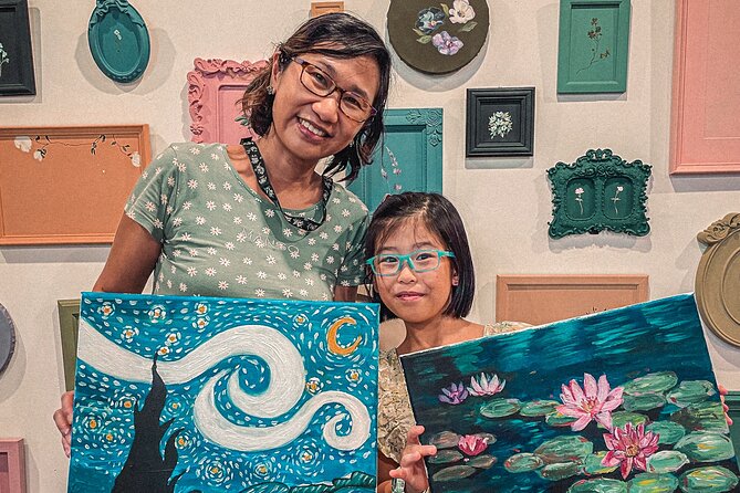 2 Hour Art Jamming Session in Singapore - Materials Provided for the Activity