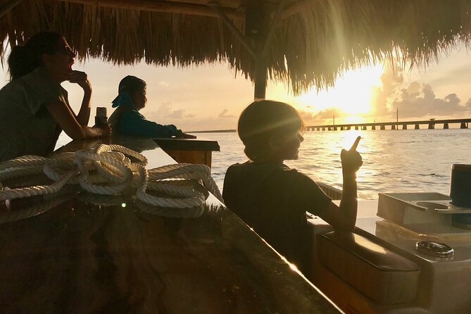 2-Hour Private Sunset Cruise on a Tiki Bar Boat in Key West