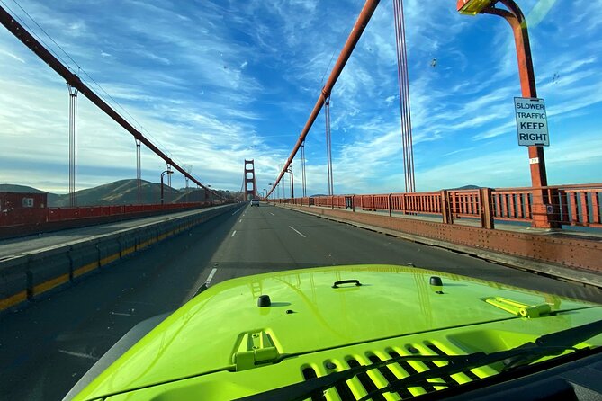 2 or 3 Hour Private Group San Francisco City Tour Open-air Jeep