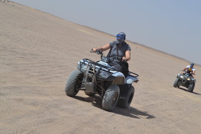 3 Hours Safari by ATV Quad Bike & Camel Ride Transfer to El Gouna