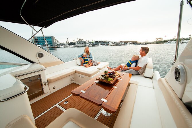 4 Hour Private Luxury Boat Charter in Newport Beach - Emerald Bay