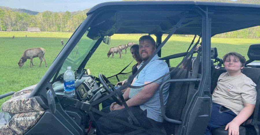 (4 HR) GUIDED Smoky Mountain UTV Eco Elk Adventure