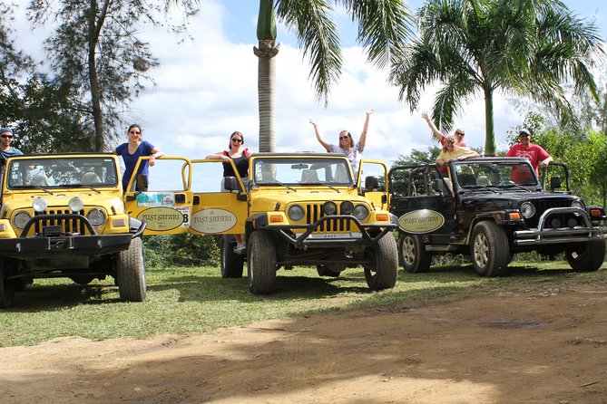 4x4 Open Top Jeep Wrangler Safari Tour With Zipline and Lunch