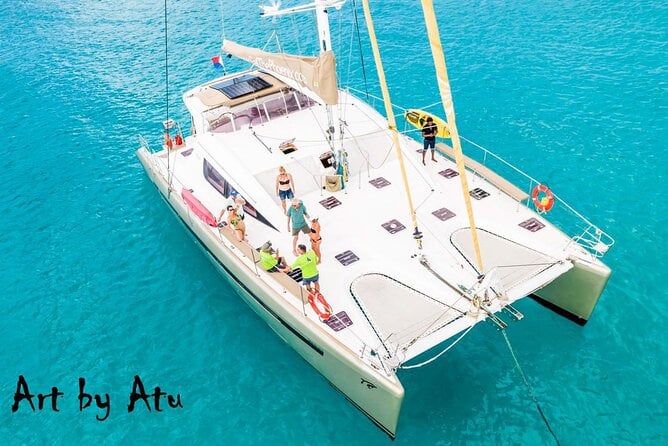 5 Hour Luxury Catamaran Day Sail in Sint Maarten on The Phoenix