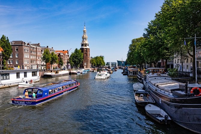 75-minute Amsterdam Canal Cruise by Blue Boat Company