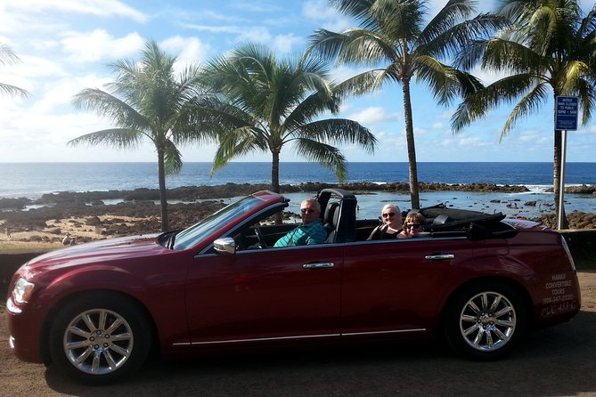 8-Hour Luxury Four Door Convertible Tour of Oahus South and North Shores