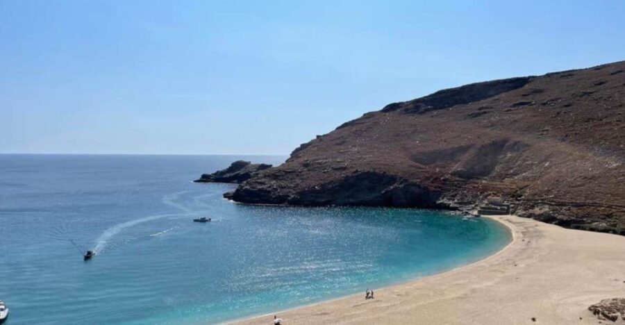 Achla Beach and Gria Lighthouse Off-Road Tour