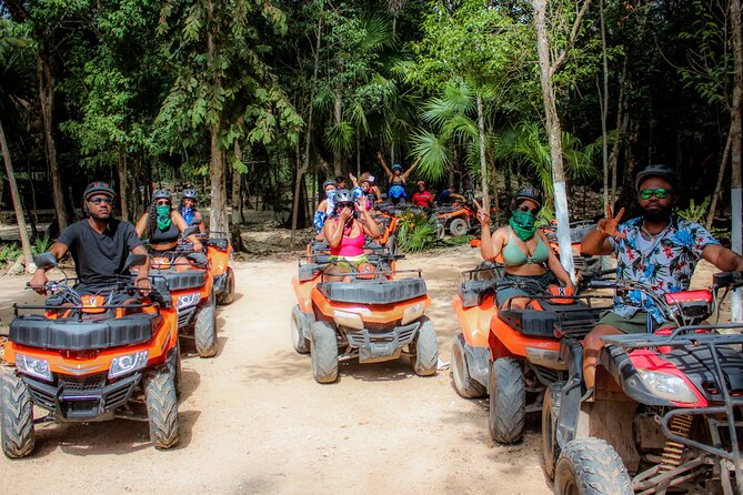 Adrenaline Day in Cancun, Atvs, Ziplines and Cenote Experience in the Best Park!