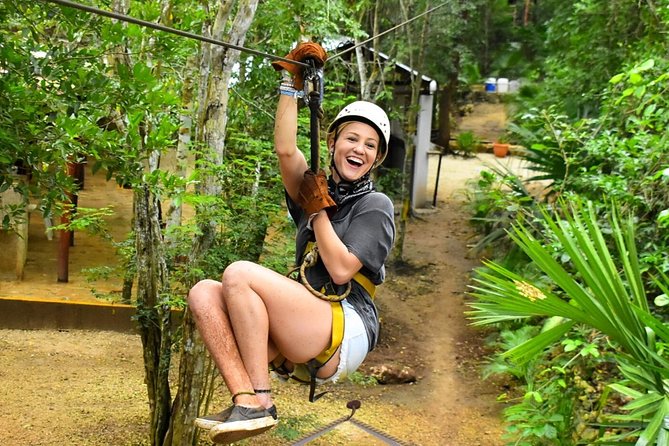 Adrenaline Tour With Atv, Ziplines and Cenote From Cancun