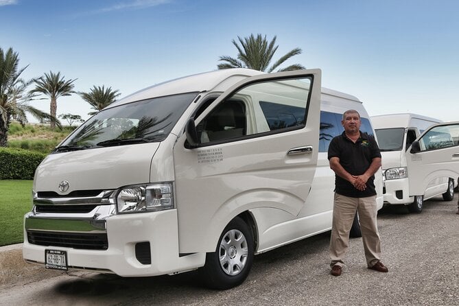 Airport Transfer to Cabo San Lucas & Pacific Side Hotels & Villas Round Trip - Overview and Booking Information