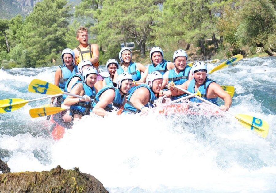 Alanya/City of Side: Canyoning, Rafting and Ziplining Tour