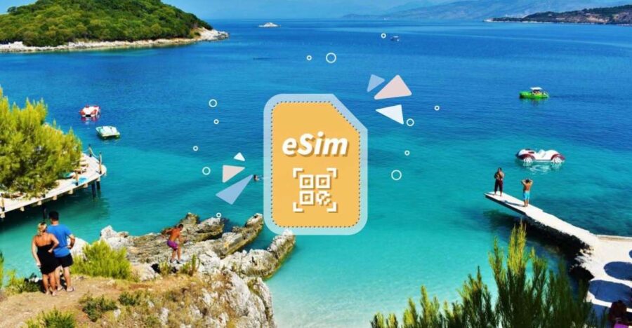Albania/Europe: Esim Mobile Data Plan