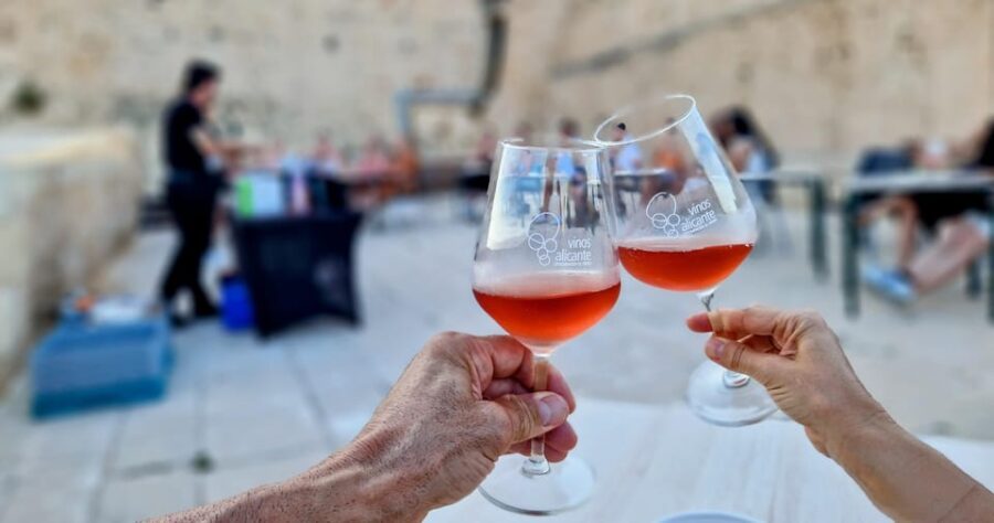 Alicante: Santa Bárbara Castle Alicante Rosé Wine Tasting