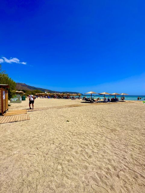 All Day Private Family Tour to Elafonisi Beach & Agia Sofia