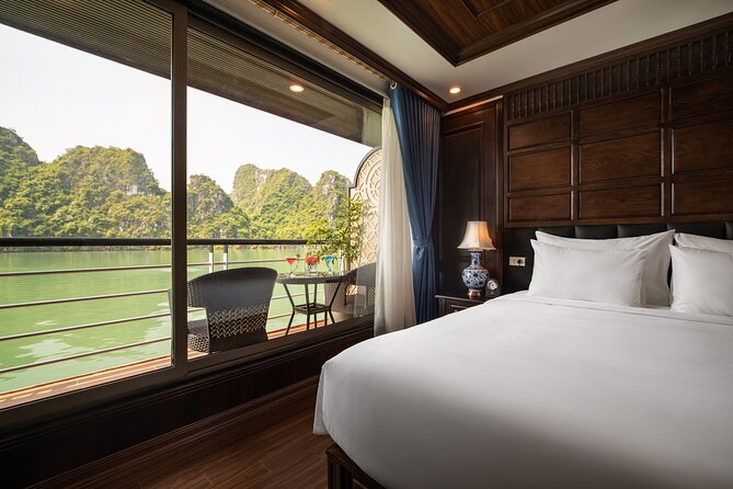 All-Inclusive 2 Day/1 Night Halong Luxury Cruise, Meals, Cave, Kayaking,Swimming