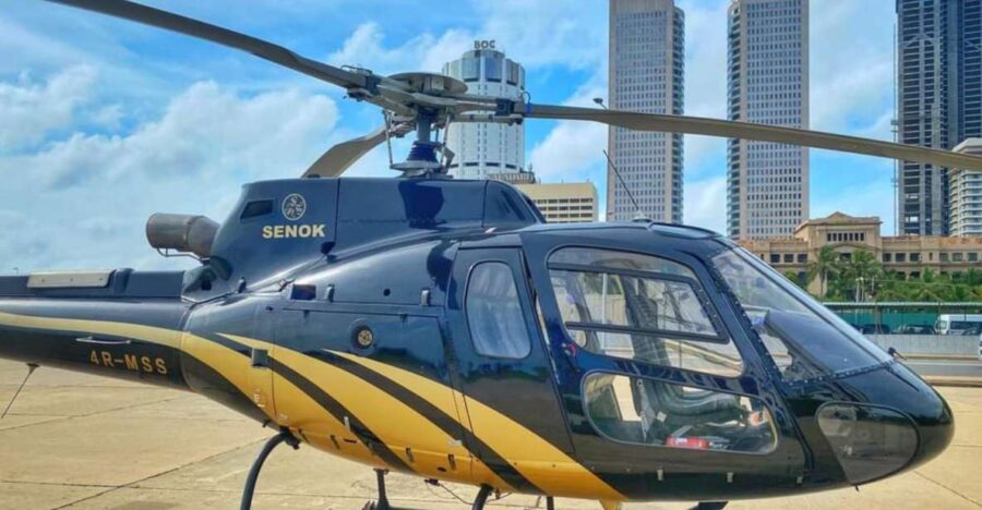 All Inclusive Colombo Helicopter Tour With Lunch or Dinner