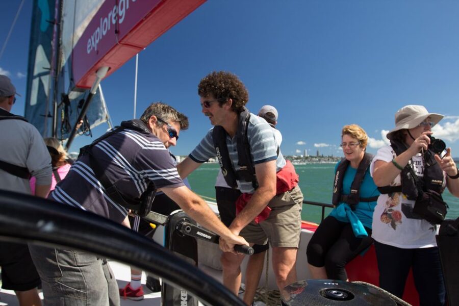 America's Cup 2-Hour Sailing Experience Waitemata Harbour