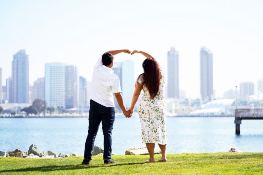 Amorous Strolls: Love Is in San Diego