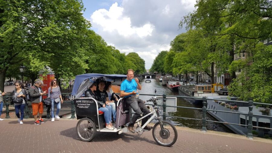 Amsterdam 1-Hour Rickshaw Tour