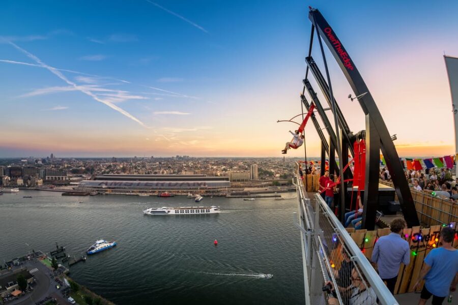 Amsterdam: ADAM Lookout & Lunch at Revolving Restaurant