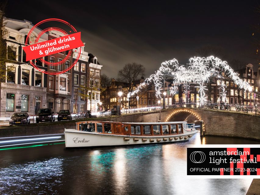 Amsterdam: Light Festival All-Inclusive Canal Cruise - Activity Overview