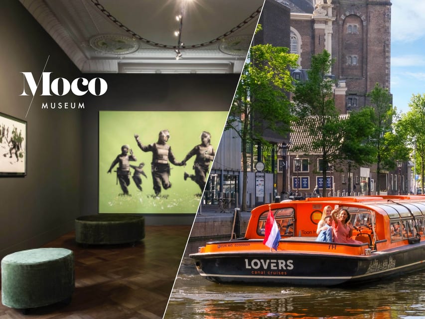 Amsterdam: Moco Museum Entry Ticket and Canal Cruise - Ticket Details and Pricing