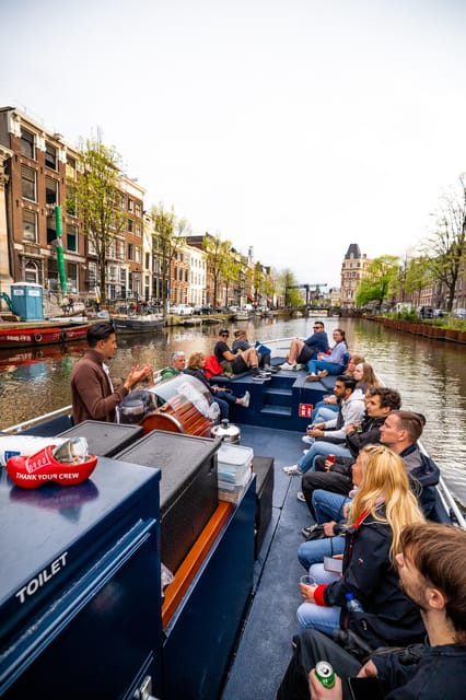 Amsterdam Open Boat Tour In Historic City Center With Bar - Highlights of the Experience