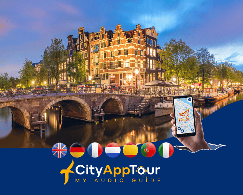 Amsterdam: Walking Tour With Audio Guide on App - Tour Overview
