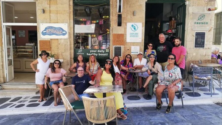 Andros Town, Pythara Falls, Menites Springs: Half-Day Tour