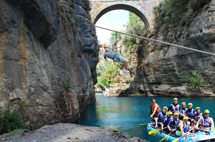 Antalya: Super Combo Quad, Buggy, Rafting & Zipline W/Lunch