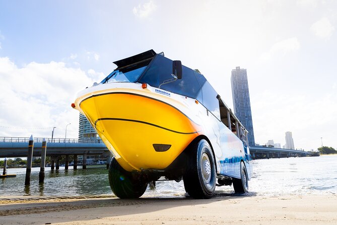 Aquaduck Gold Coast 1 Hour City and River Tour - Tour Highlights