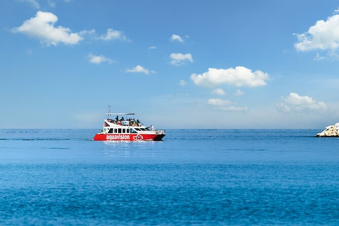 Aquavision Glassboat Catamaran - Overview of the Tour