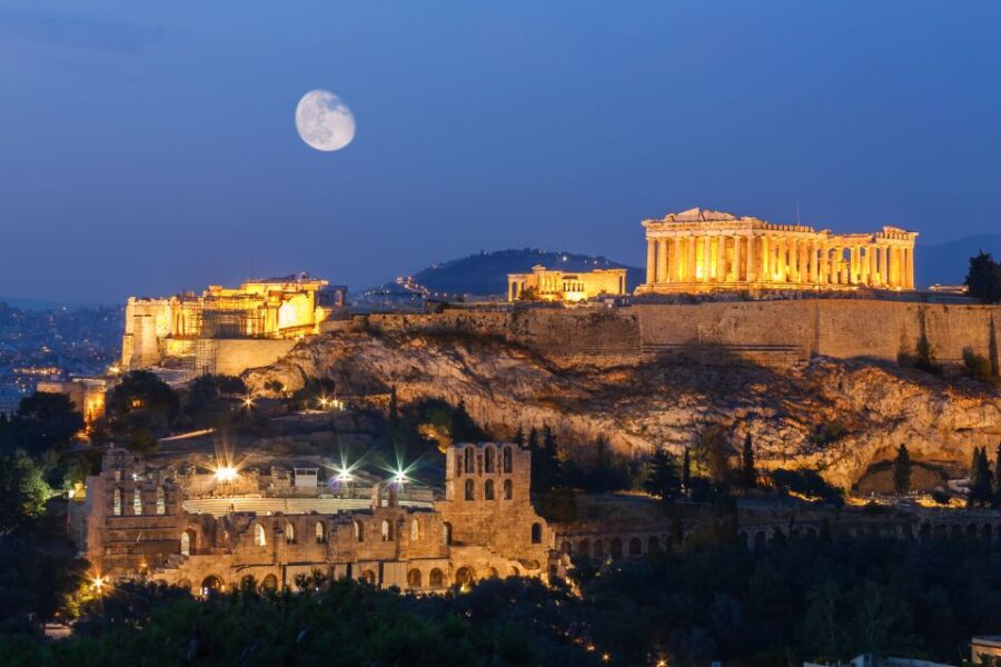 Athens: 2-Hour Highlights Tour by E-Bike After Sunset - Tour Overview and Pricing