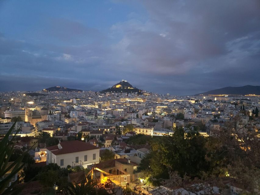 Athens at Night Small-Group Walking Tour With Dinner - Tour Overview