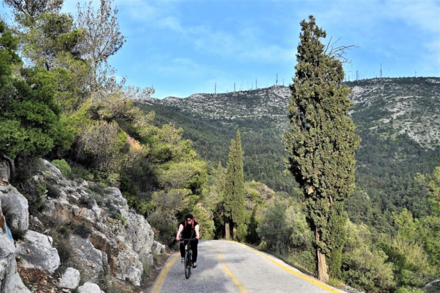 Athens: Electric Bicycle Tour to Mount Hymettus - Tour Overview